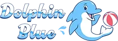 DolphinBlueTextLogoTiny